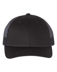 Custom Leather Patch Hats: Richardson 112