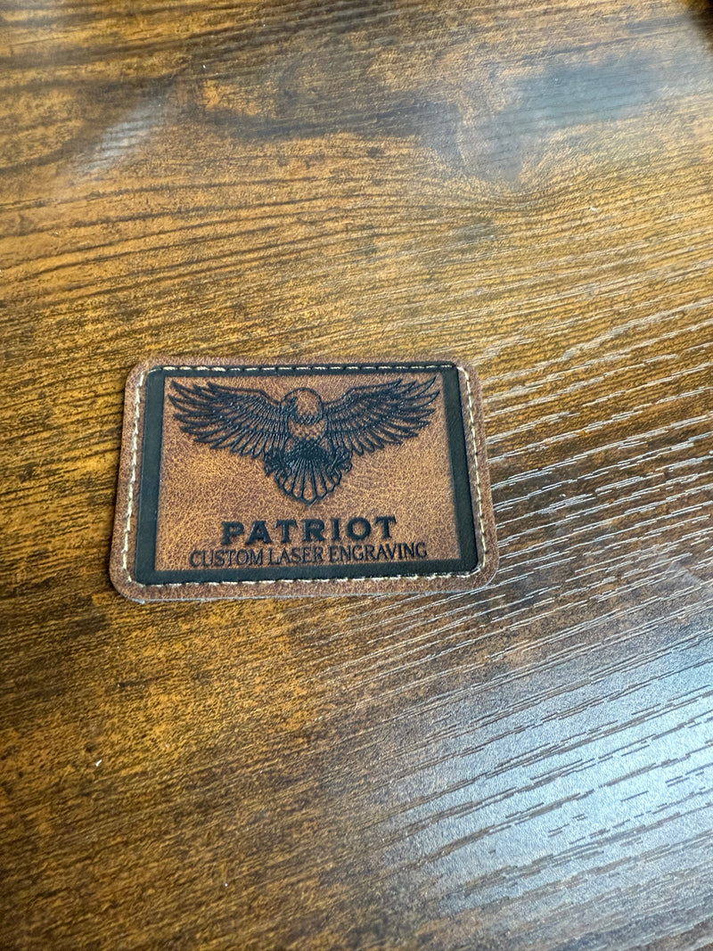 Custom Leather Patch Hats: Richardson 112