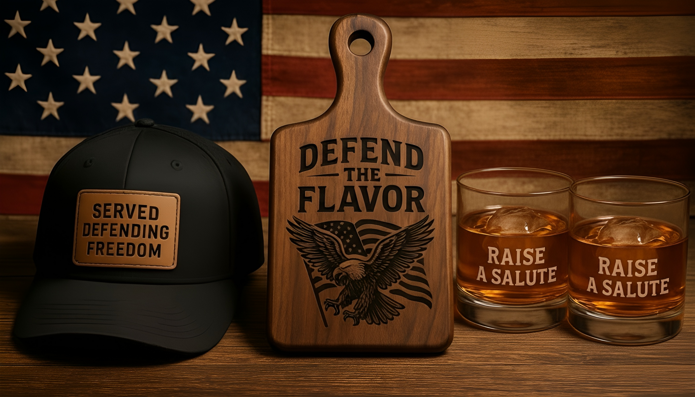 Freedom Flame Bundle (Premium Walnut)