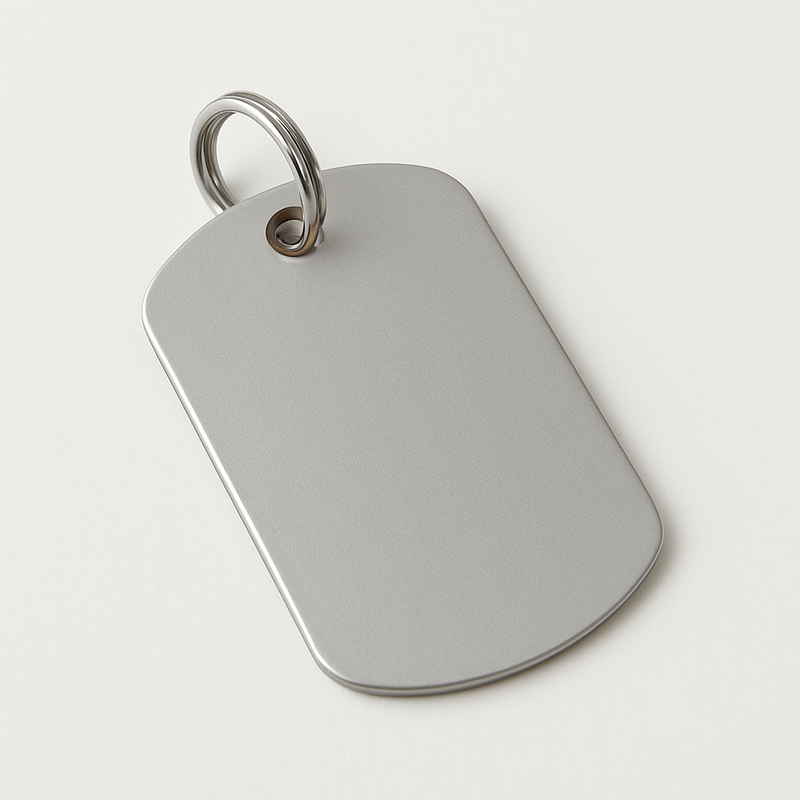 Engraved Dog Tag Necklace